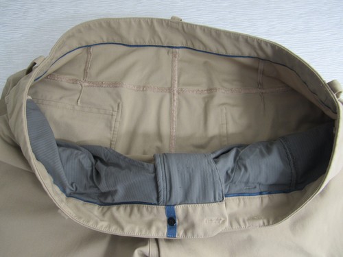 Pantalone Lululemon Uomo Beige Elasticizzato Chino Performance Misura 39 x 31! - Foto 6 di 12