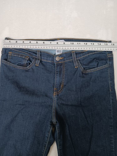 Judy Blue Relaxed Fit Blue Jeans Womens Dark Size 15/32 Made in USA - Picture 2 of 11