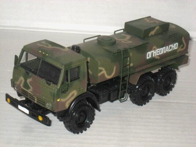 Russian Army Kamaz 4310 Fuel Tanker Truck ATZ-8 Diecast 1/43