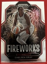 Chelsea Gray 2023 Panini Prizm WNBA Fireworks #4 Las Vegas Aces