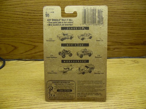 HOT WHEELS BLUE CARD #55 ROAD ROLLER - Picture 5 of 5