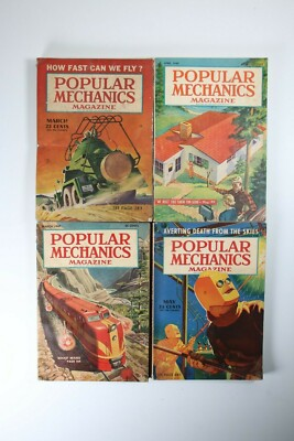 #ad Popular Mechanics magazine April 1949 May 1941 March 1941 amp; 1947 $25.00