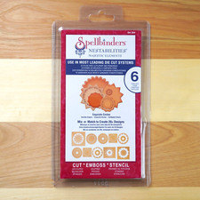Spellbinders Nestabilities - Exquisite Circles Templates - 6 PC