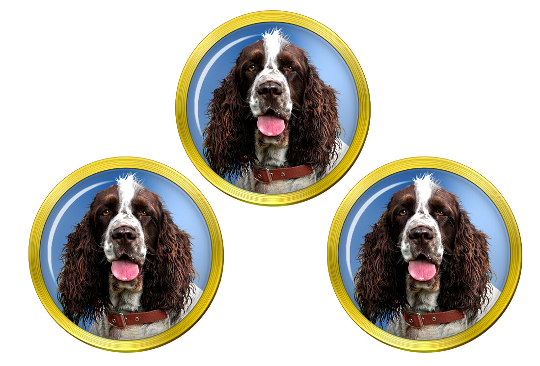 English Springer Spaniel Golf Ball Markers