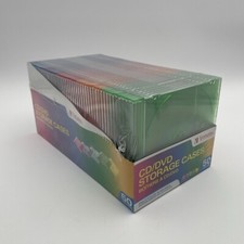 Verbatim Slim CD and DVD Storage Cases Assorted 94178