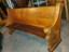 antique oak church pew – solid and sturdy – 5? 5.5? long