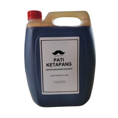 [4 Liter] Sea Water Catappa Essence Indian Almond Leaf Essence