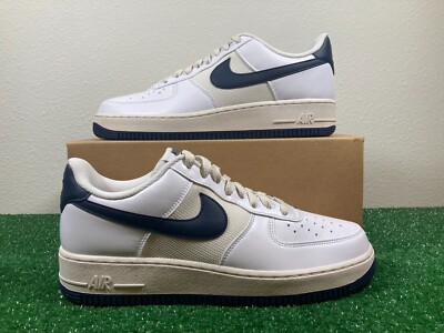 Sz Men Nike Air Force '07 Next Nature Obsidian Blue White