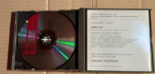 GIUSEPPE VERDI - ERNAMI - THOMAS SCHIPPERS - FRANCO CORELLI U. - 2 CD (JG6641 - Imagen 2 de 2