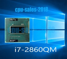 Intel Core i7-2860QM 2.5-3.6GHz 8M 4Cores SR02X Socket G2 Notebook CPU Processor