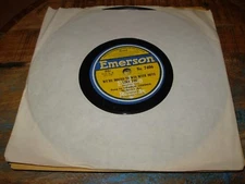 GEORGE GORDON / D BERNIE uncle sammy / we're bound - 7" 78 rpm emerson 7406