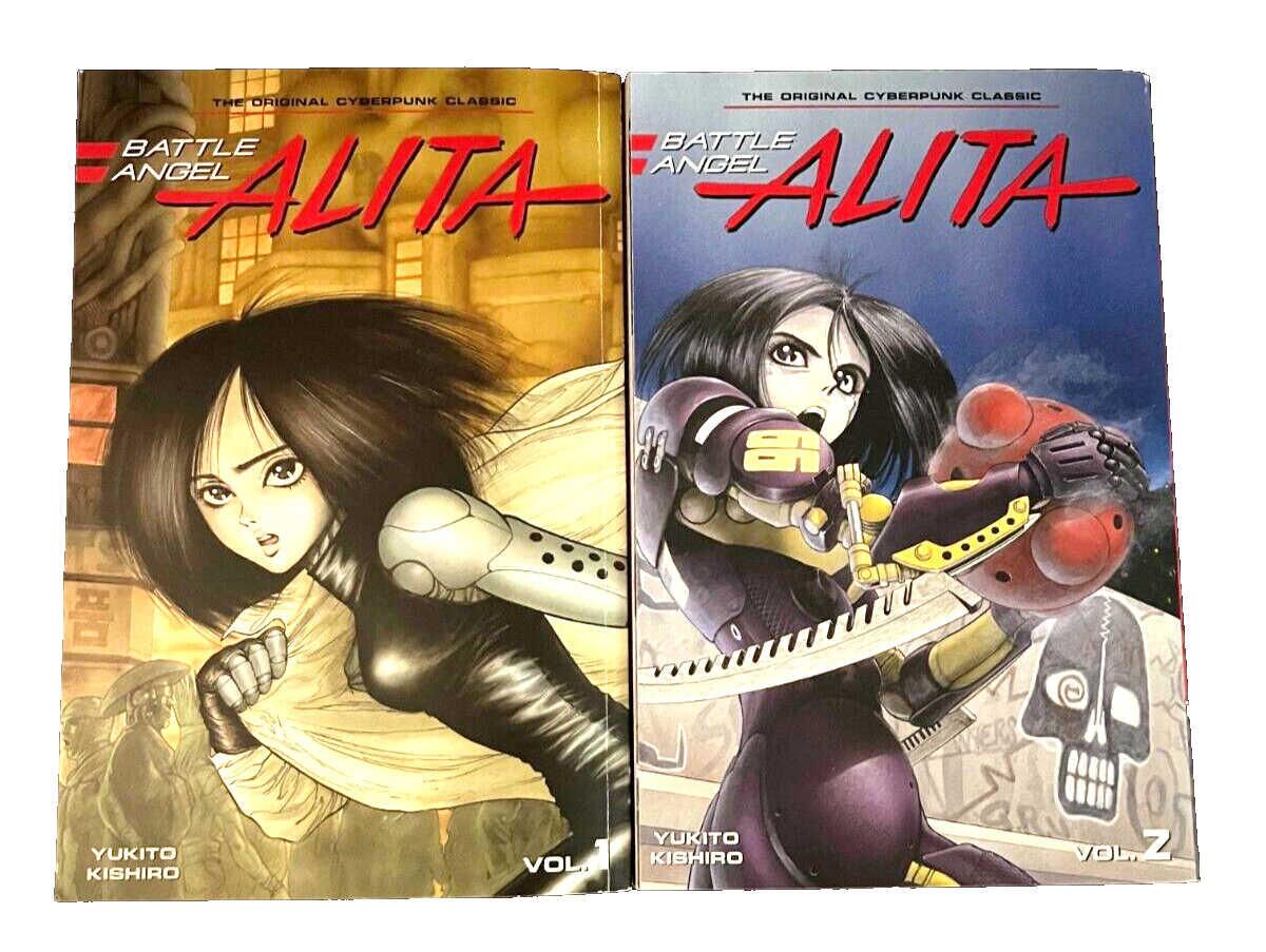Battle Angel Alita 1 and 2 Yukito Kishiro eBay