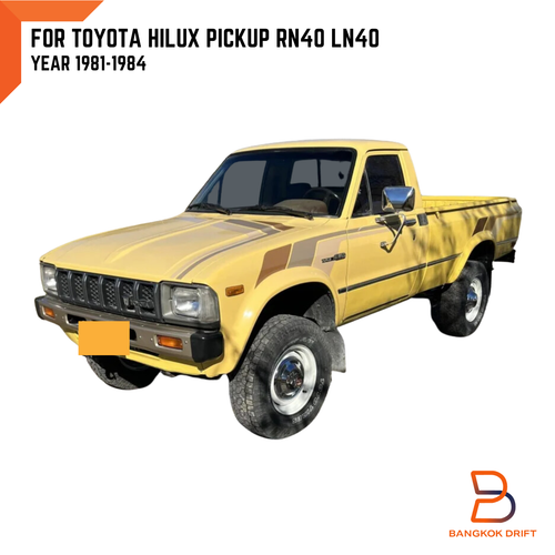 Clear Bumper Turn Signal Indicator Light Lamp For Toyota Hilux Pickup RN40 81-84 - Picture 12 of 12
