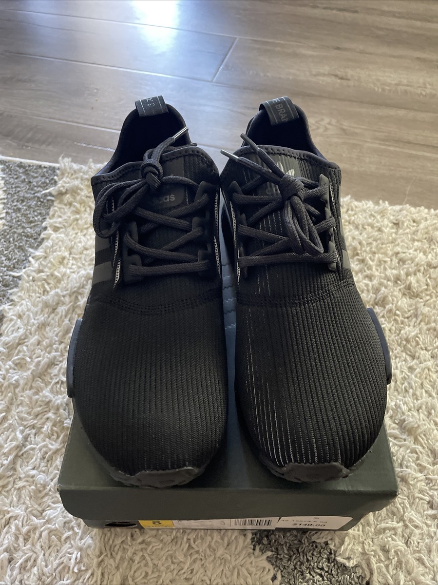 Size adidas NMD R1 Triple Black Reflective 2017 190308899694|
