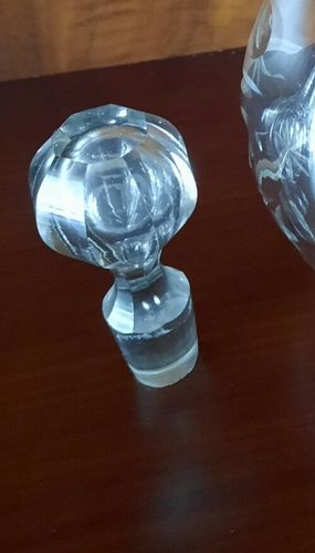 Antique Vintage Victorian Fine Cut Liquer Decanter - Picture 13 of 13