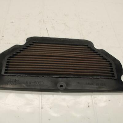 くー 03-04 KAWASAKI NINJA ZX6R 636 K&N AIRBOX AIR INTAKE FILTER