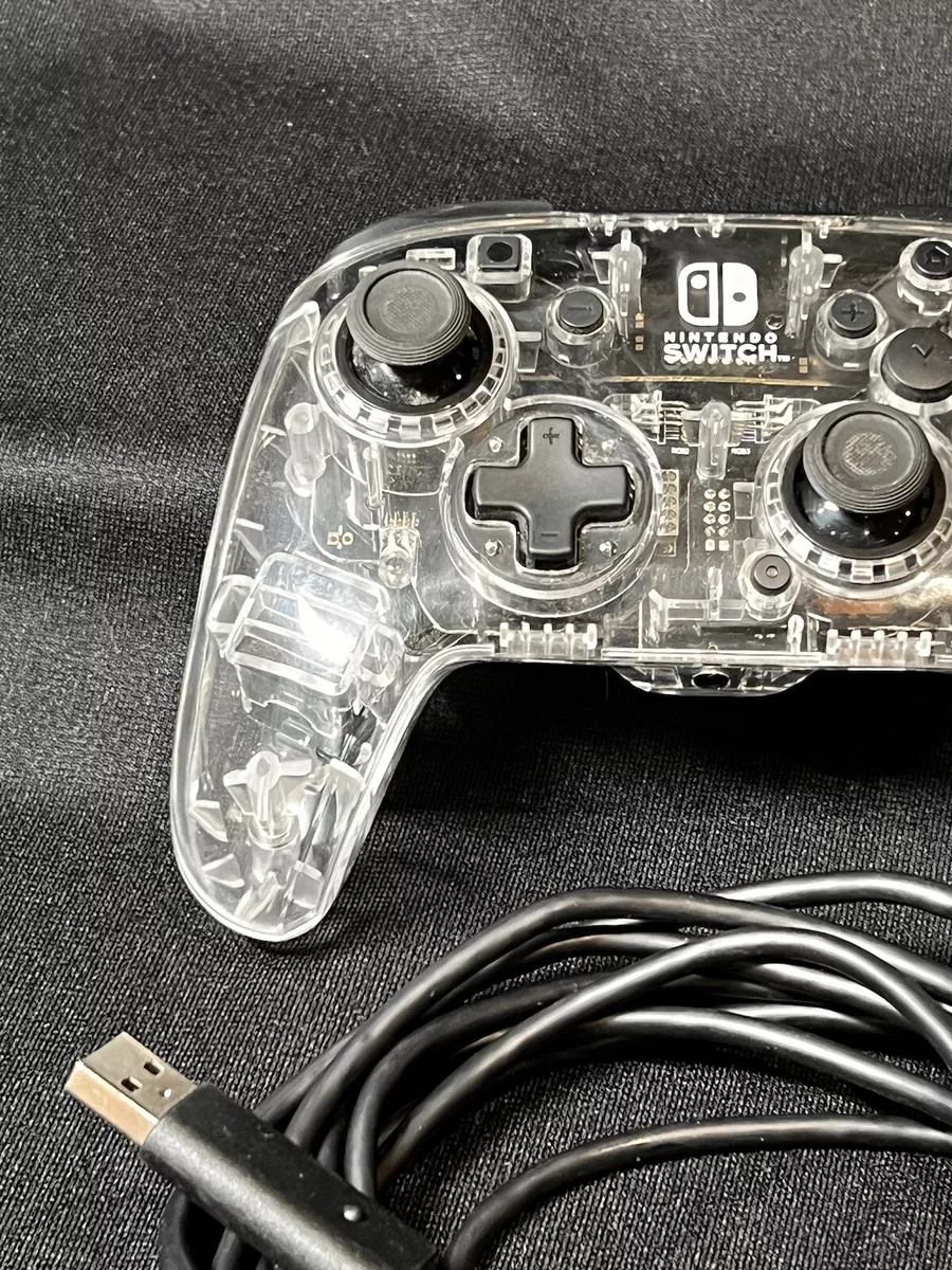 Pdp afterglow deluxe+ audio 2024 wired controller for nintendo switch