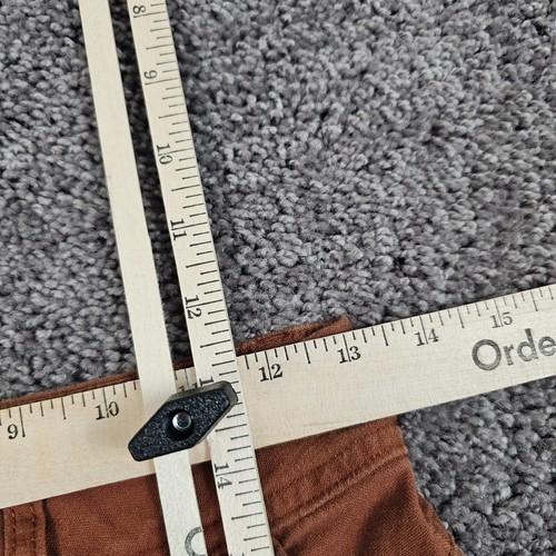 Pantalones REI para mujer 2 marrón lona carga senderismo jogger elástico tobillo cremallera 25x27 - Imagen 4 de 12