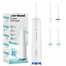 Water Flosser Teeth Cleaner with DIY Mode Rechargeable Oral Irrigator for Braces