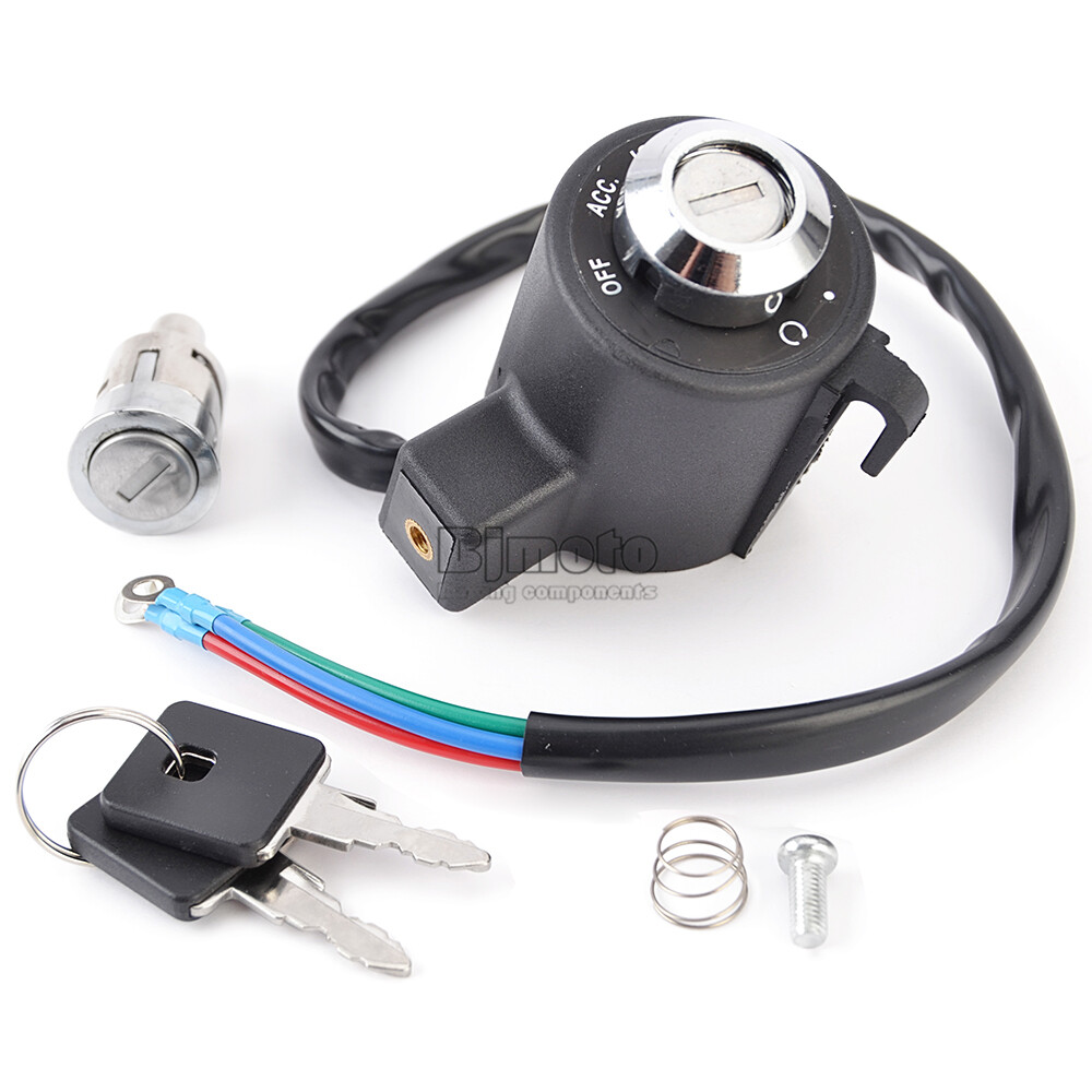 Ignition Key Switch&Tail Box Lock For Harley 71441-94 FXRT FXRP
