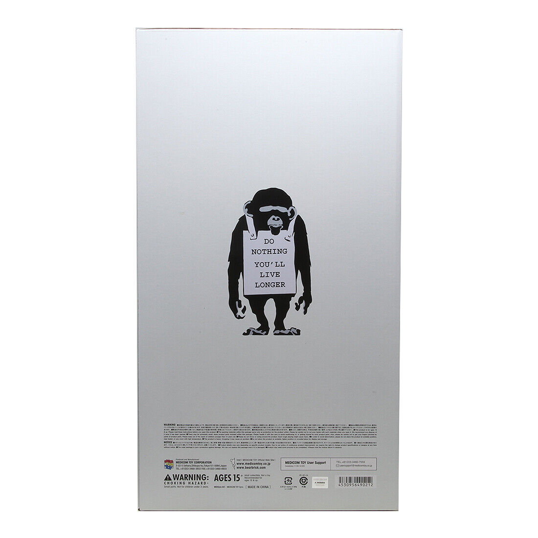 Medicom Toy SYNC BANKSY Monkey Sign Statue Do Nothing You'll Medicom Toy SYNC BANKSY Monkey Sign Statue Do Nothing You'll