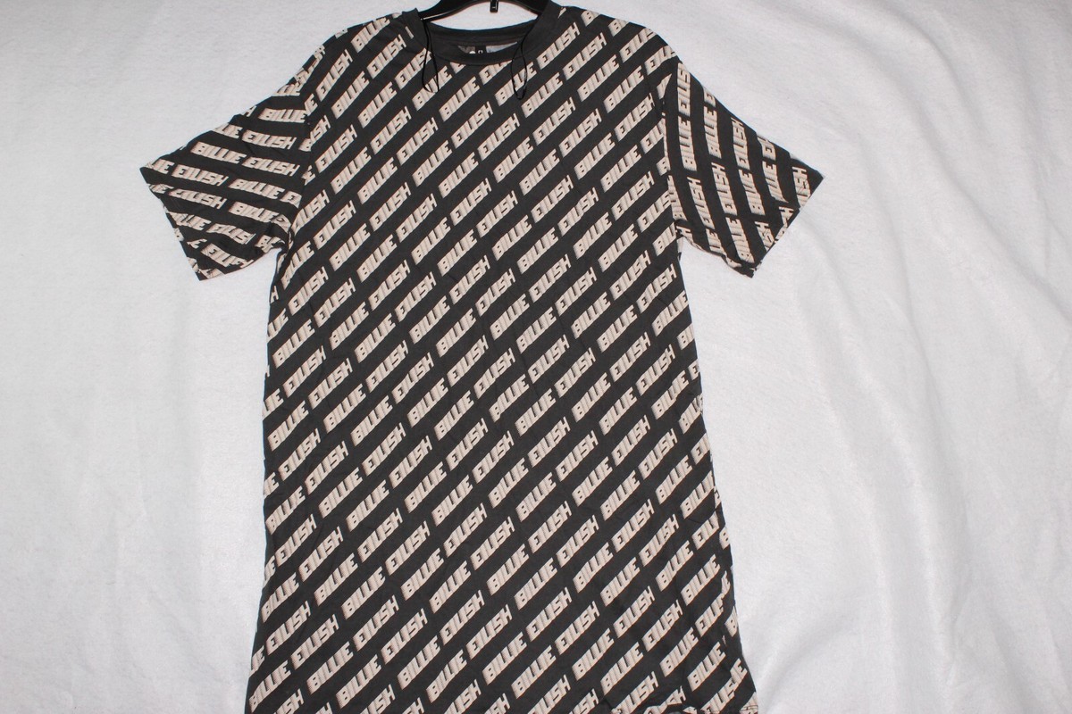 Billie Eilish Divided Multi-Logo Size UK