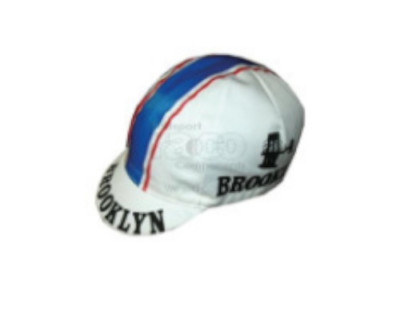 Radsport Mütze De Rosa Brooklyn weiss Reynolds Clement Rennrad  Retro Vintag NEU