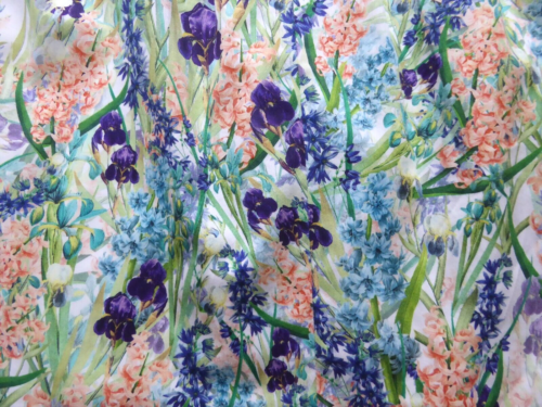 COAST Sleeveless Multicoloured Floral Dress~ Stretch Cotton ~ UK 8/10 (Petite) - Picture 8 of 10