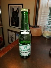 FULL 12oz CLOVERDALE ACL SODA BOTTLE BALTIMORE MD KORKER