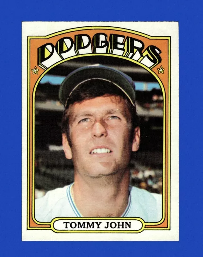 Tommy John trading card
