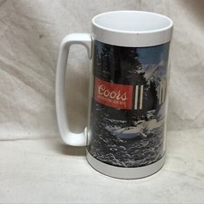 Vintage Coors Beer Logo Cup Thermo-Serv Made in USA Plastic