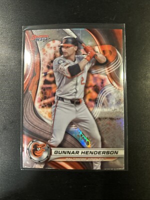 GUNNAR HENDERSON 2024 BOWMAN S BEST REFRACTOR SP #8 FREE SHIP