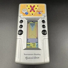 Excalibur Platinum Series Tournament Bowling Handheld Game Tested/Works Used