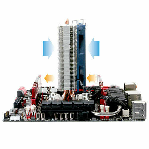 Enfriador de tubo de calor universal Titan 120 mm libélula TTC-NC95TZ(RB) - Imagen 4 de 5