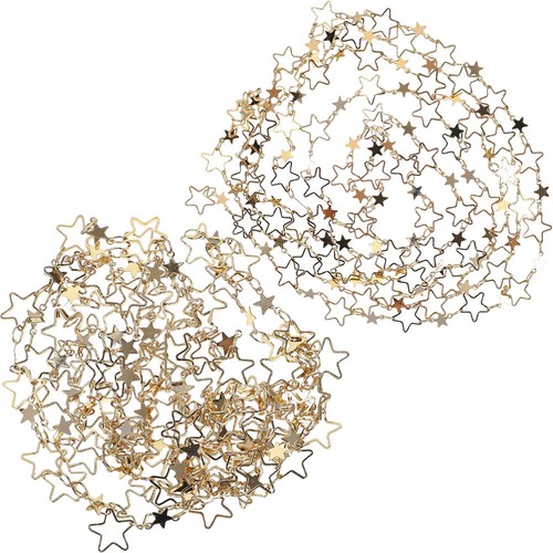5 PCS Five-pointed Star Chain Charm Bracelet Copper for Jewelry Making Miss - Picture 7 of 12