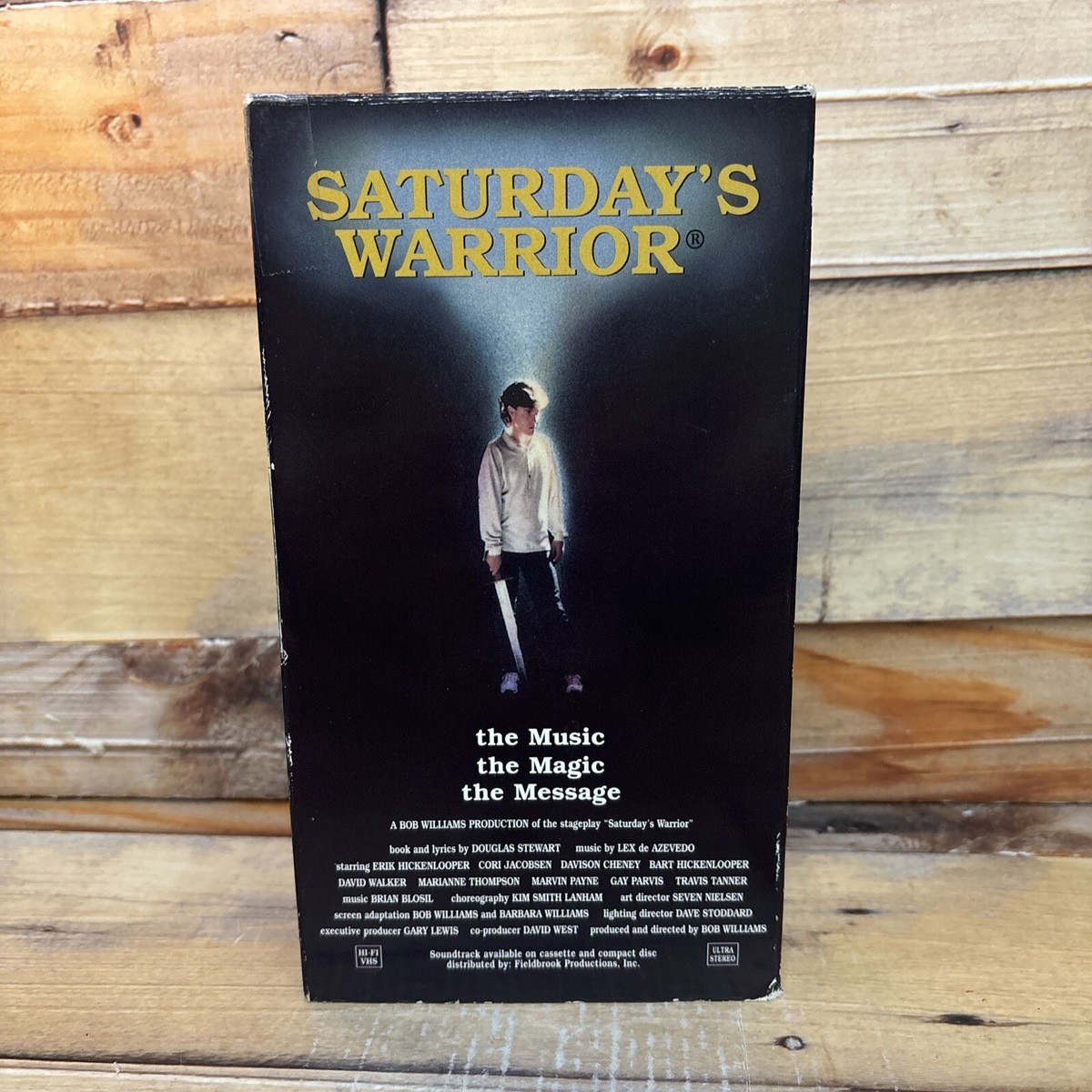 Saturday's Warrior VHS VCR Video Tape Used Erik Hickenlooper