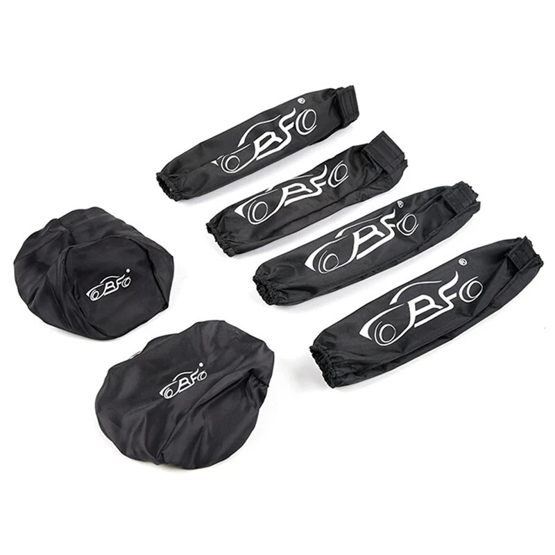 Juego de cubierta antipolvo: filtro de aire de arranque por tracción amortiguador 1/5 RC Rovan HPI KM Baja 5B 5T 5SC Foto 4 de 4