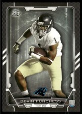 2015 Bowman Devin Funchess Rookie Black #40 Carolina Panthers