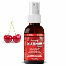 1 Paradise Platinum Air Freshener Spray Odor Eliminator Fragrance Scent Cherry