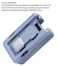 21.6V 3500mAh Battery For Tineco A11 Hero Vacuum Cleaner