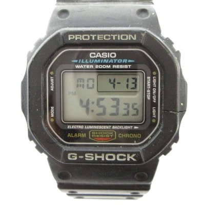 CASIO G-SHOCK DW-5600E Digital Watch Black Quartz Calendar Model