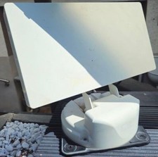 Camping first Satmex Flat vollautomatische Sat Twin Flachantenne