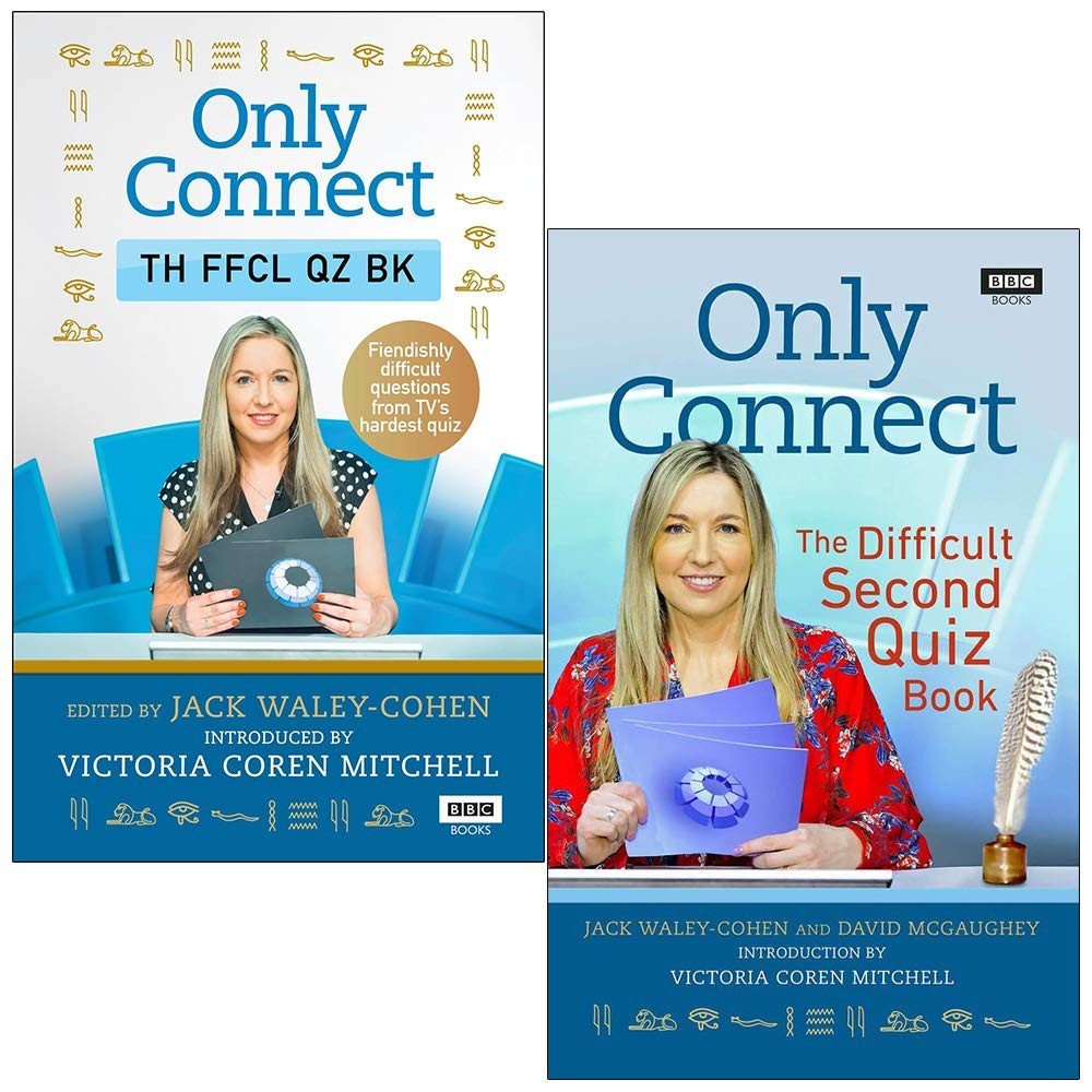 Jack Waley-Cohen Only Connect  2 Books Collection Set The Official Quiz Book