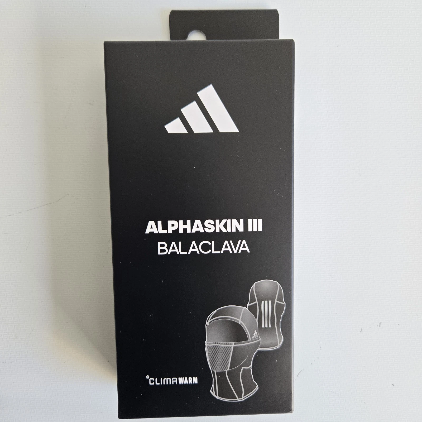 Adidas Alphaskin III Balaclava Black Hood Reflective Ski Mask New In Box Shiesty