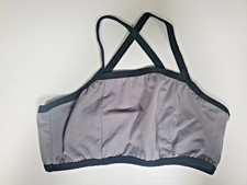 Dancewear by Mari Dance Top Bra Size adult medium Excellent Gray