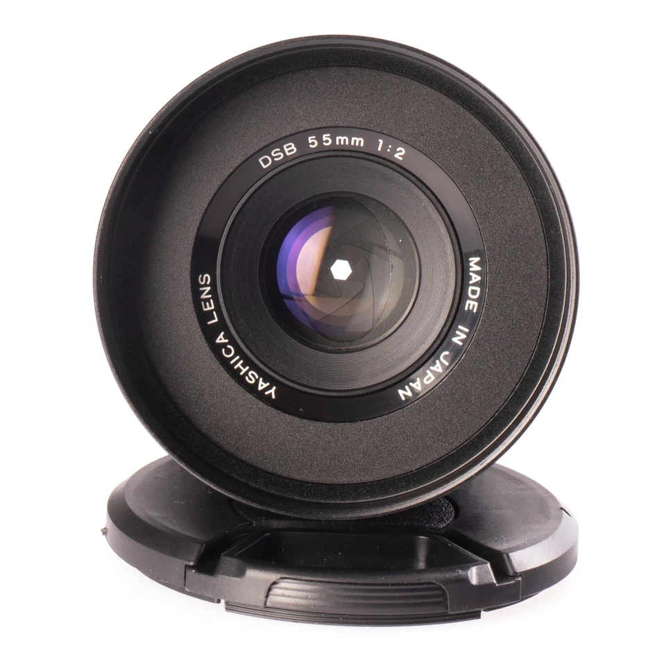 Lente Yashica DSB 55 mm F2 Cine Mod con Bokeh Anamórfico ¡Para Montaje Canon EF! ¡COMO ESTÁ! Foto 3 de 4