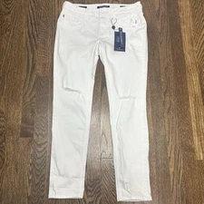 NWT Vigoss The Thompson Tomboy Collection White Women’s Jeans 26W X 25L