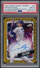 Topps 2024 Cosmic Chrome Shohei Ohtani Auto Gold Interstellar /50 PSA 9 Auto 10
