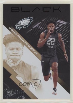 2020 Panini Black Rookies Copper 15/25 John Hightower IV #165 Rookie RC 0c6