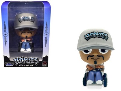Homies 20531 Willie G 4.5'' Figure ''Homies Big Headz'' Series 5 Model